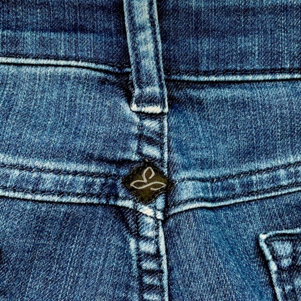 PrAna Kayla Organic Skinny Chambray Jeans Size 6 - Picture 5 of 7